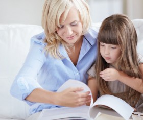 Coaching children to learn Stock Photo 01