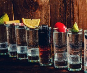 Cocktails for all tastes Stock Photo 01