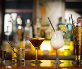 Cocktails for all tastes Stock Photo 04