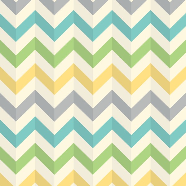 Colored zigzag seamless patterns vector 05