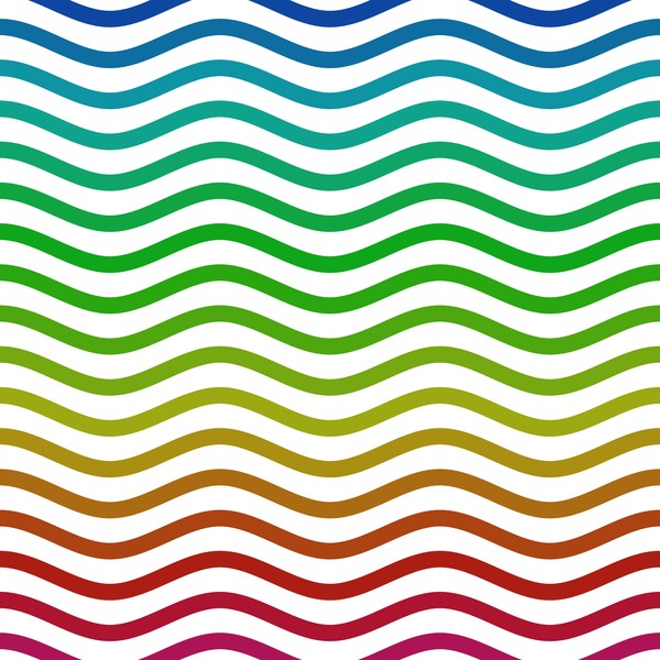 Colored zigzag seamless patterns vector 12