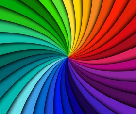 Colorful swirl abstract background vector 03