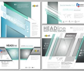 Cover deisng templates creative vector set