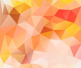 Creative polygonal backgrounds abstract vector 08