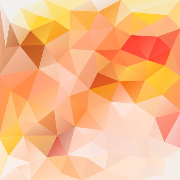 Creative polygonal backgrounds abstract vector 08