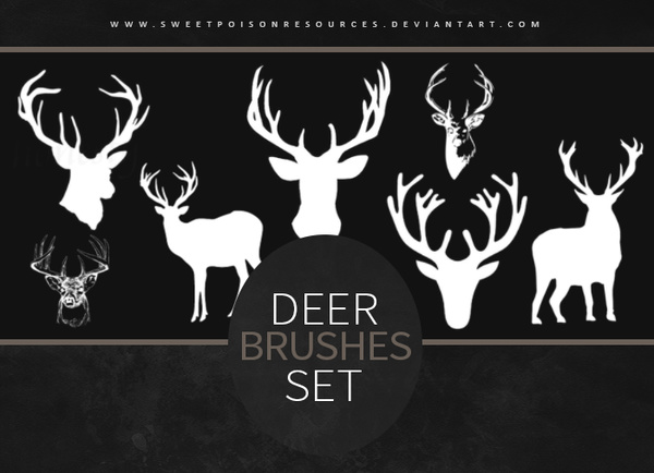Deer Photoshop Brushes