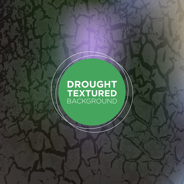 Drought textured background vector 01