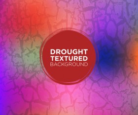 Drought textured background vector 02