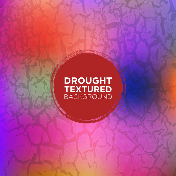 Drought textured background vector 02