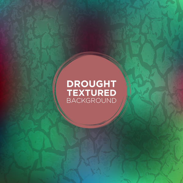Drought textured background vector 04