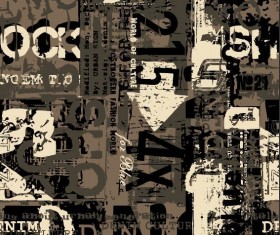 Fashion grunge background vector