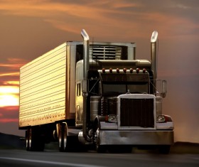 Freight truck Stock Photo 03