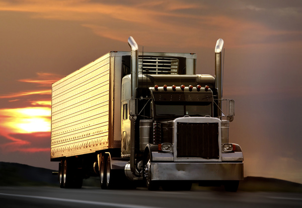 Freight truck Stock Photo 03