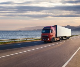 Freight truck Stock Photo 05