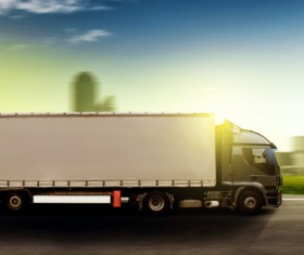 Freight truck Stock Photo 06