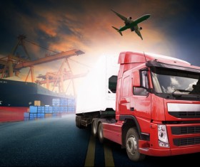 Freight truck Stock Photo 09