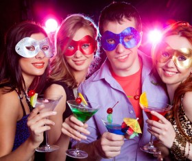 Friends party Stock Photo 03