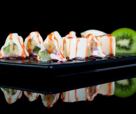 Fruit Sushi Stock Photo 02