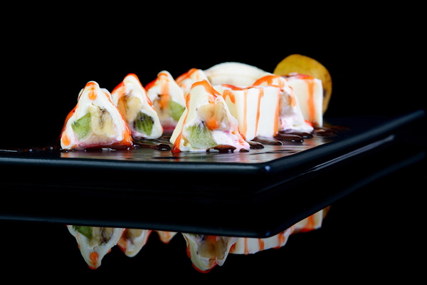 Fruit Sushi Stock Photo 03