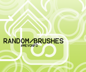 Geometric lines Photoshop Brushes