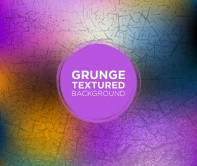 Grunge textured background vector 03