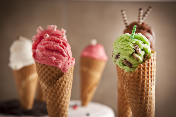 Ice cream cone Stock Photo 02