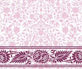 Light color decor pattern vector design 02