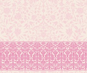 Light color decor pattern vector design 03