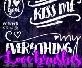 Love Photoshop Brushes