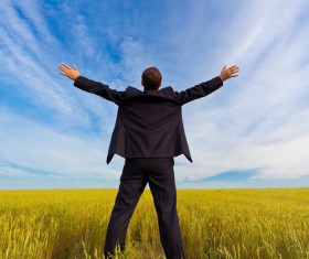 Man who wants Hugs sky Stock Photo 13