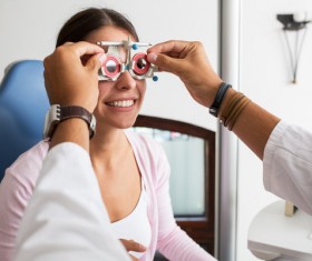 Medical optometry Stock Photo 01