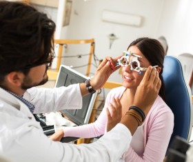 Medical optometry Stock Photo 03