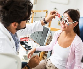 Medical optometry Stock Photo 09