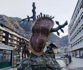 Modern art sculpture Stock Photo 03