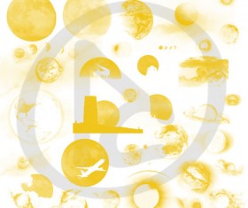 Moon And Earth Photoshop Brushes