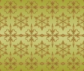 Ornate seamless pattern ornaments vector 10