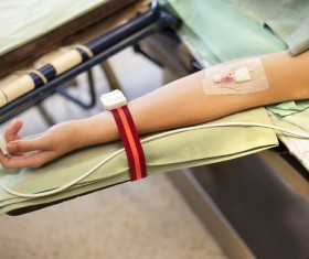 People who do ECG Stock Photo