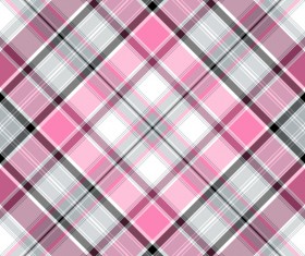 Plaid pattern design vector 01