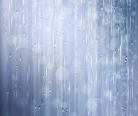 Raindrop vector background 02
