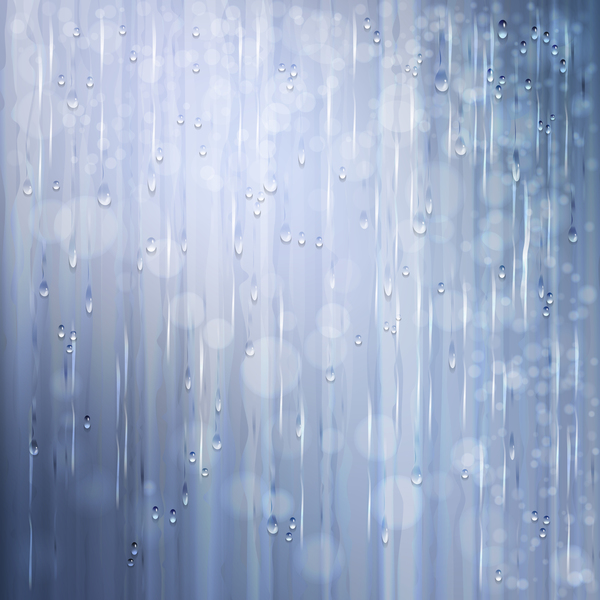 Raindrop vector background 02