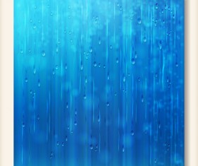 Raindrop vector background 04