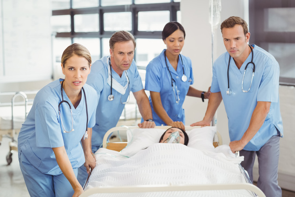 Rescue patients emergency doctor Stock Photo