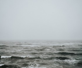 Rippling sea surface Stock Photo