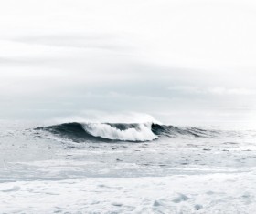 Roaring waves Stock Photo