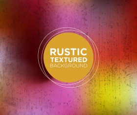 Rustic textured background vector 01