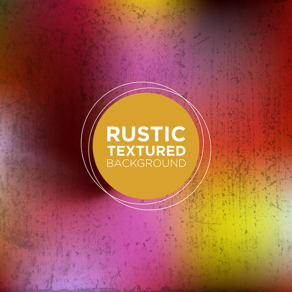 Rustic textured background vector 01