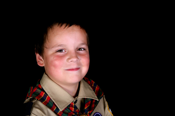 Scouts boy Stock Photo