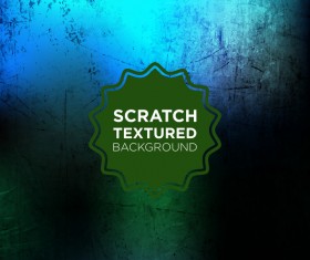 Scratch textured background vector 09