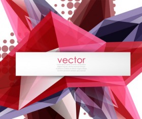 Sharp polygon abstract background vectors 11