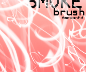 Smoke Wave Photoshop Brushes